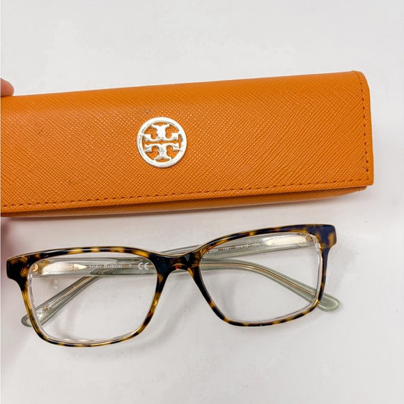 Tory Burch TY2064 Brown Crystal Tortoise Glasses, EUC, MSRP $299 - Picture 6 of 10